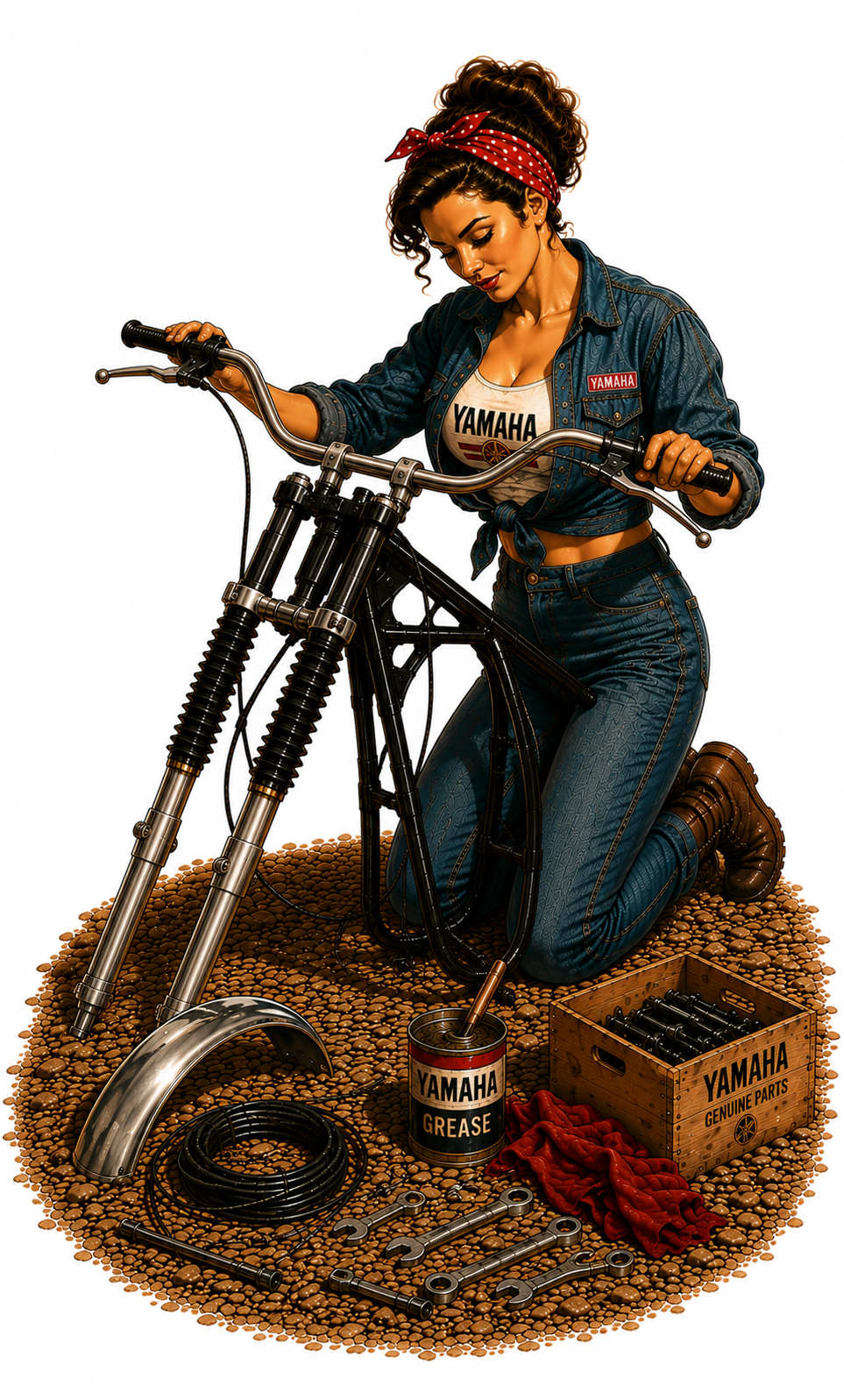 Classic Trial Motorcycle Chassis: Yamaha, TY, Bultaco, Montesa, Ossa, Fantic, Honda, SWM